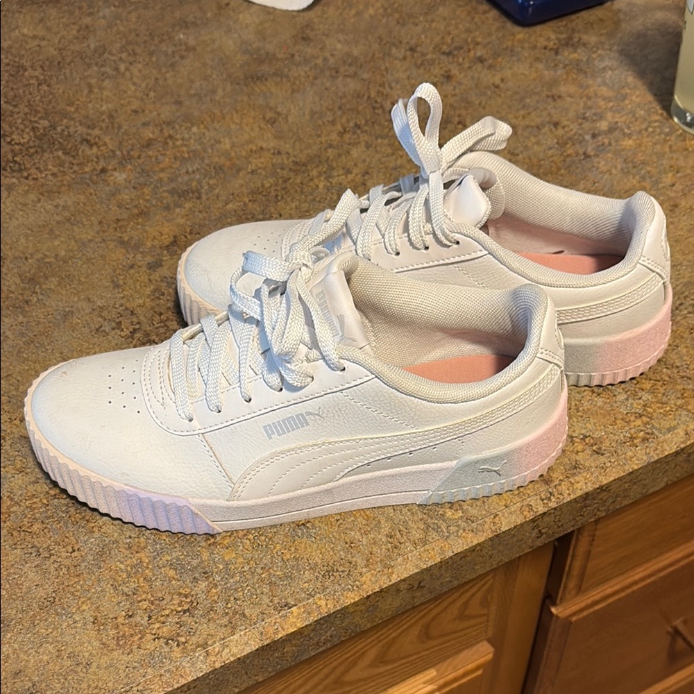 Puma White Classic Sneakers